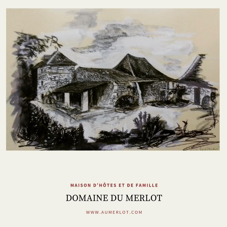 Domaine Du Merlot Sainte-Sabine-Born Eksteriør billede